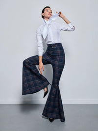 Bluse mit extremer Schleife