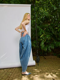 Hoch geschnittene Jeans - Tempel Hamburg