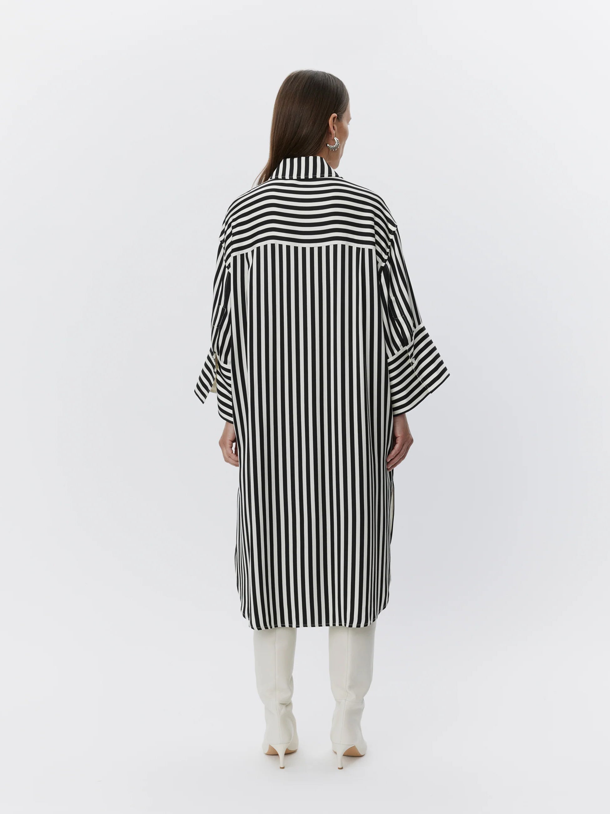 Hemdblusenkleid aus Viskose - Tempel Hamburg