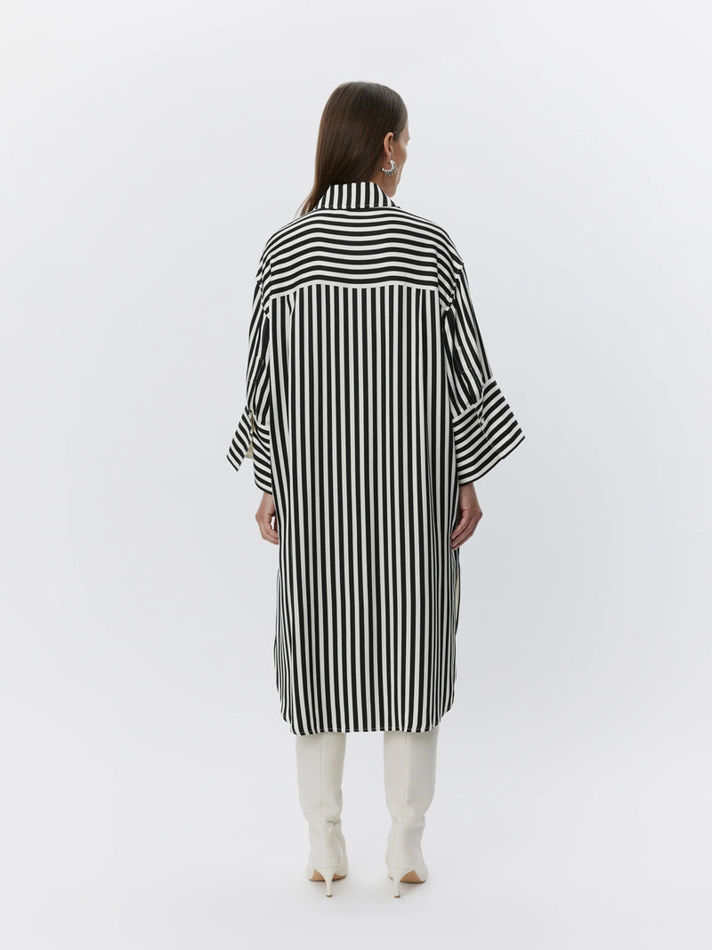 Hemdblusenkleid aus Viskose - Tempel Hamburg
