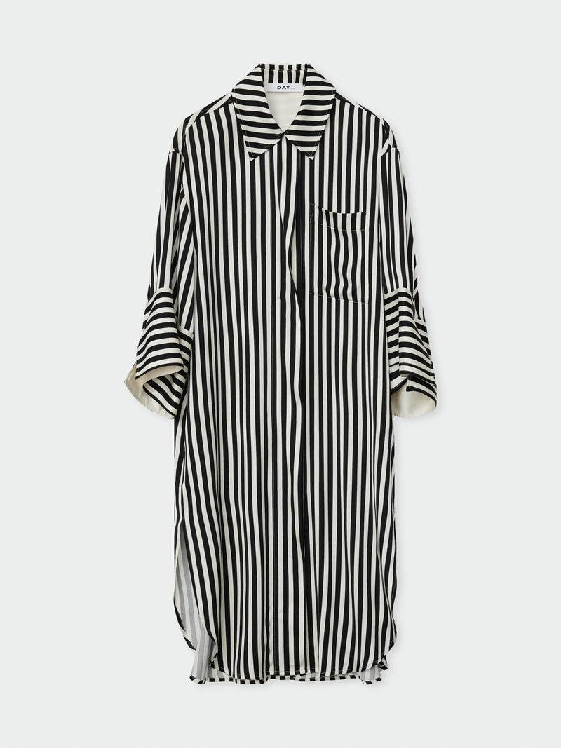 Hemdblusenkleid aus Viskose - Tempel Hamburg