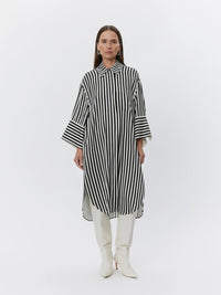 Hemdblusenkleid aus Viskose - Tempel Hamburg