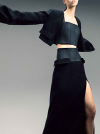 Bolero in schwarz - Tempel Hamburg