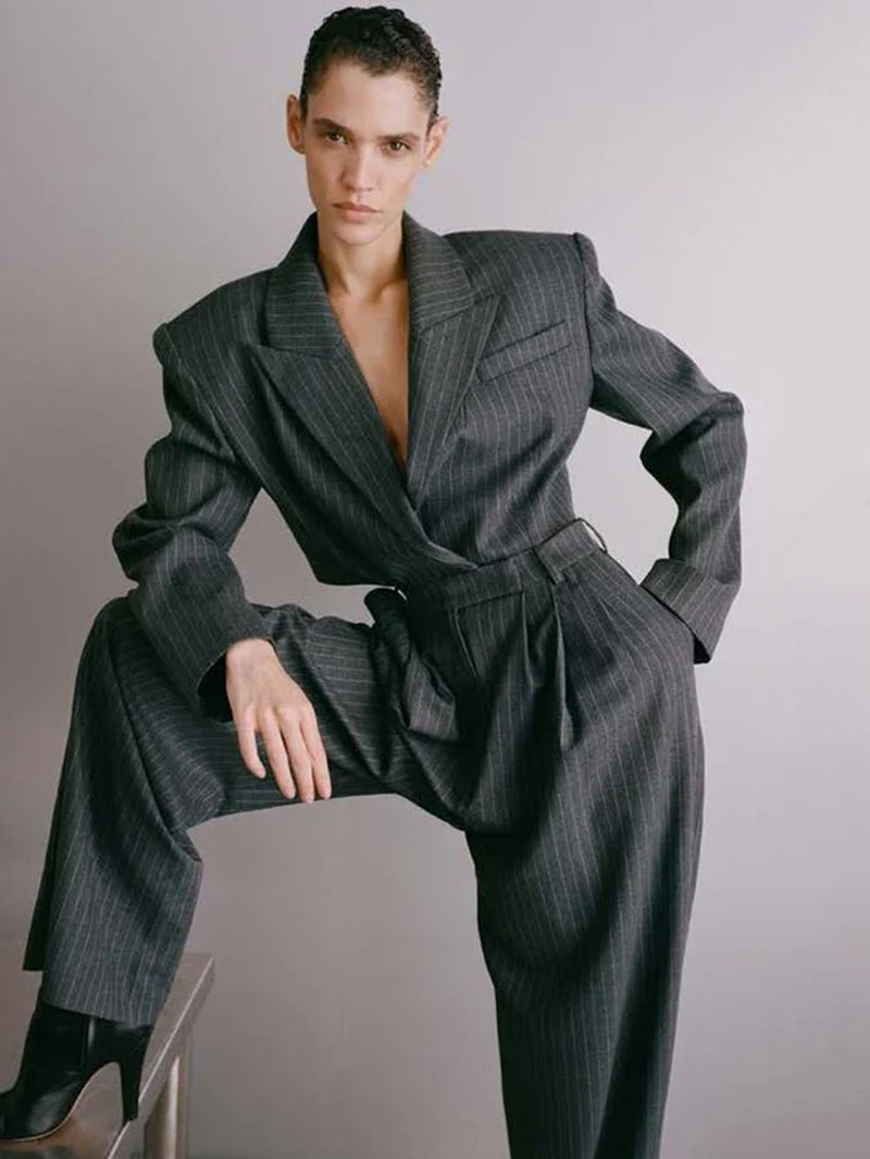 Big Sholder Jumpsuit