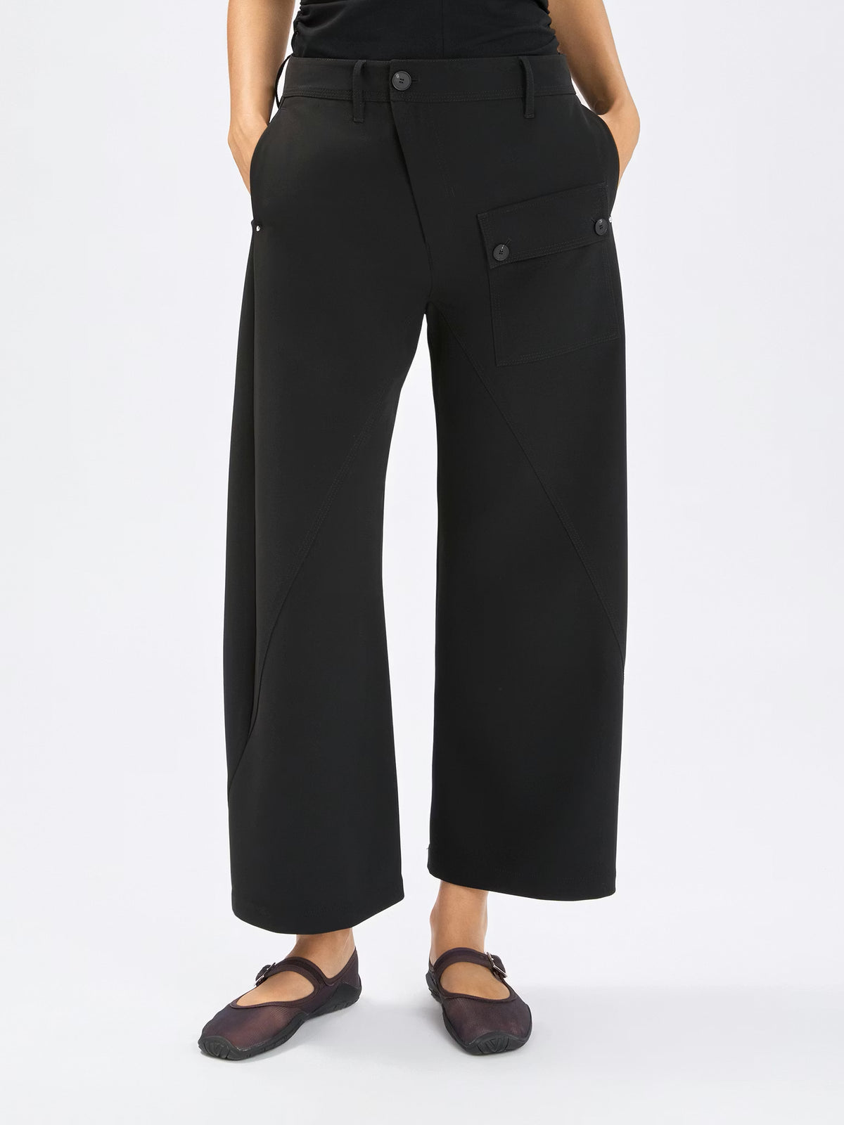 WATTSTL Hose in schwarz - Tempel Hamburg