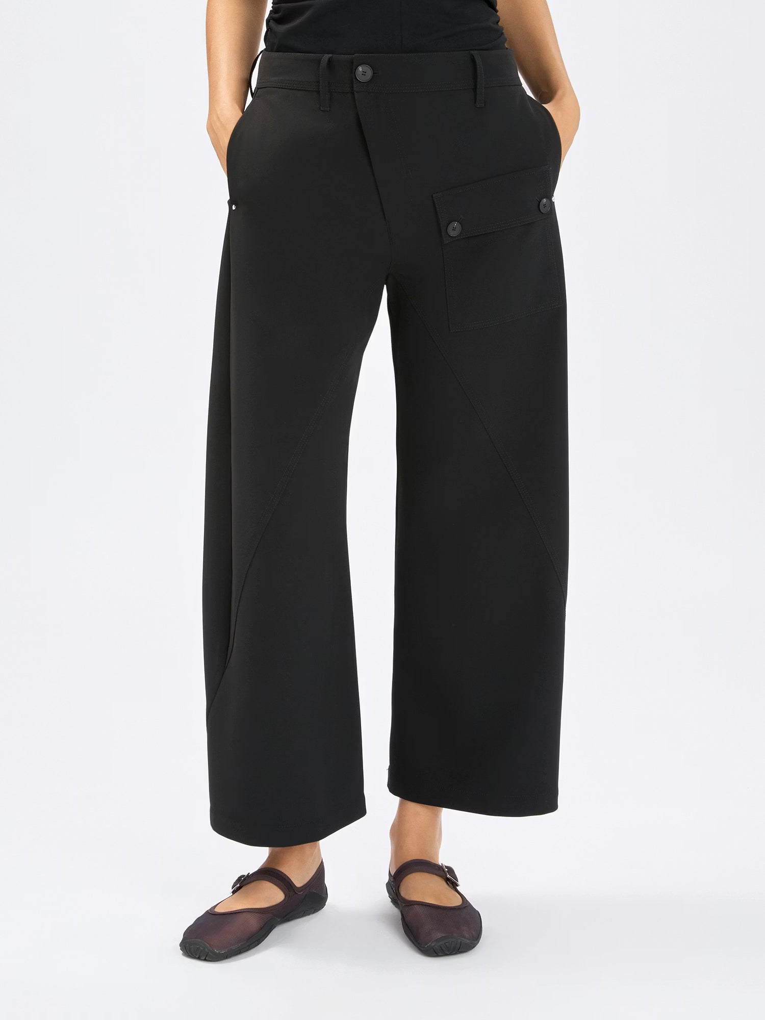 WATTSTL Hose in schwarz - Tempel Hamburg