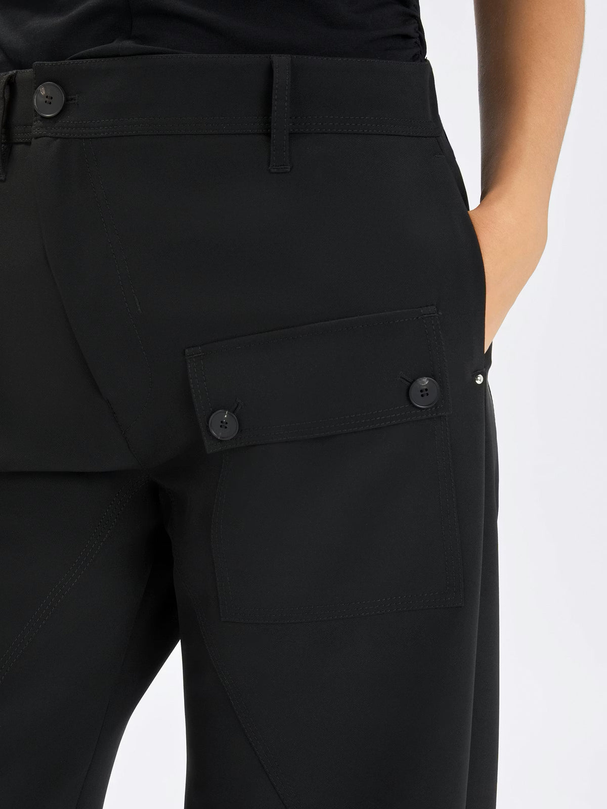 WATTSTL Hose in schwarz - Tempel Hamburg