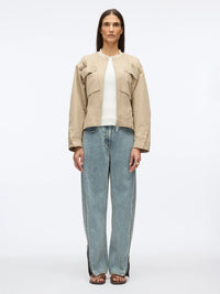 Cargo Jacke in sand - Tempel Hamburg