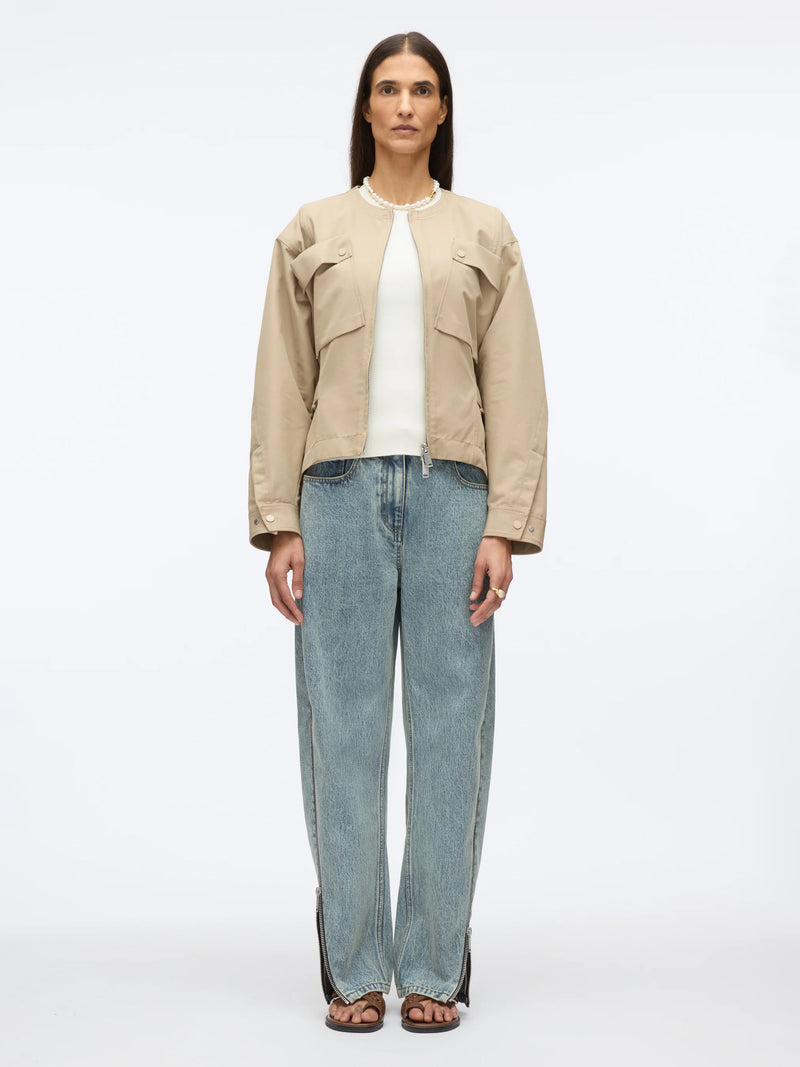 Cargo Jacke in sand - Tempel Hamburg