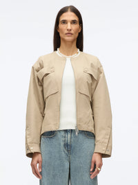 Cargo Jacke in sand - Tempel Hamburg