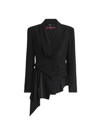 Asymmetrische Smoking Jacke