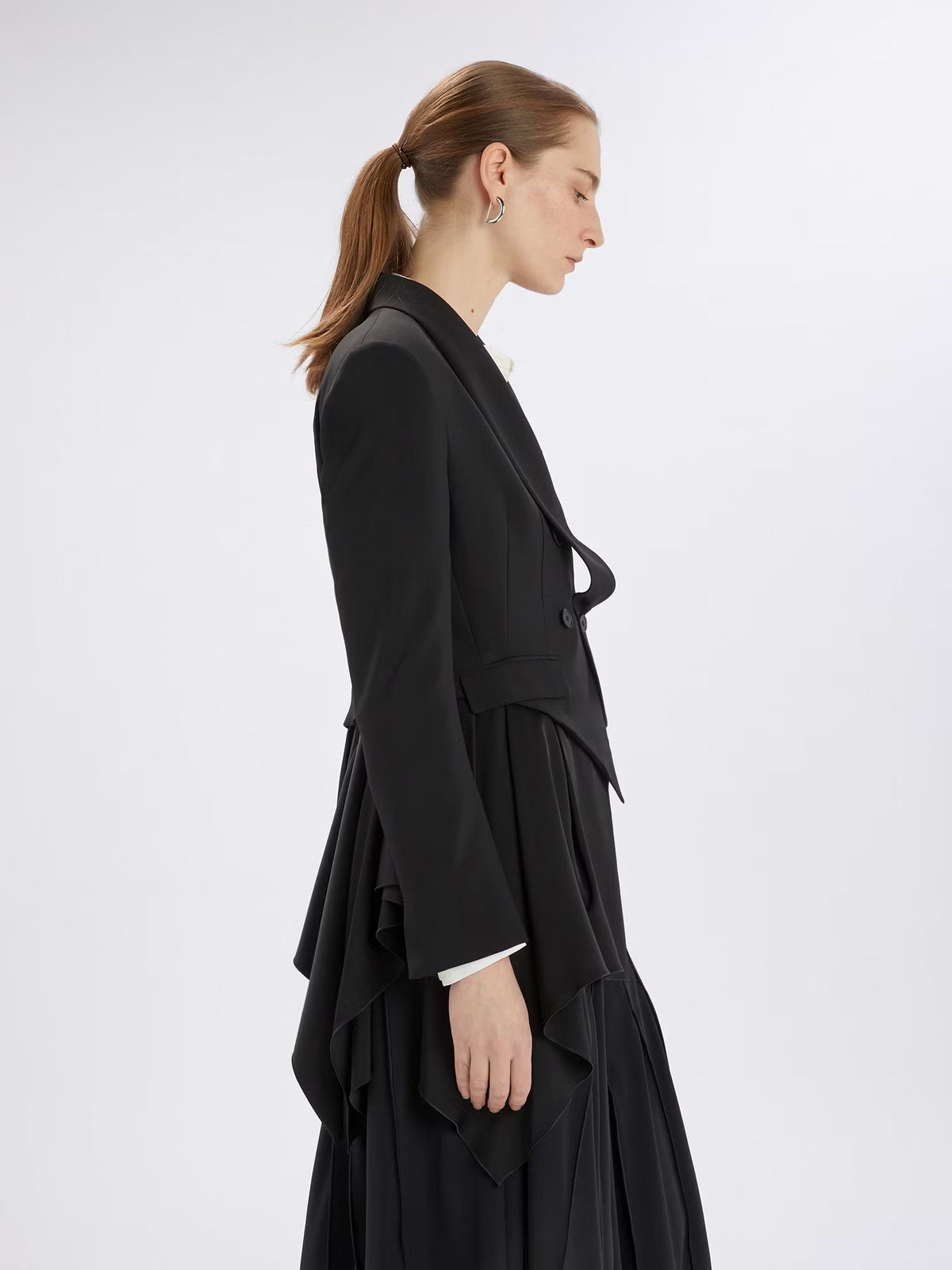 Asymmetrische Smoking Jacke
