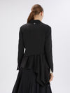 Asymmetrische Smoking Jacke