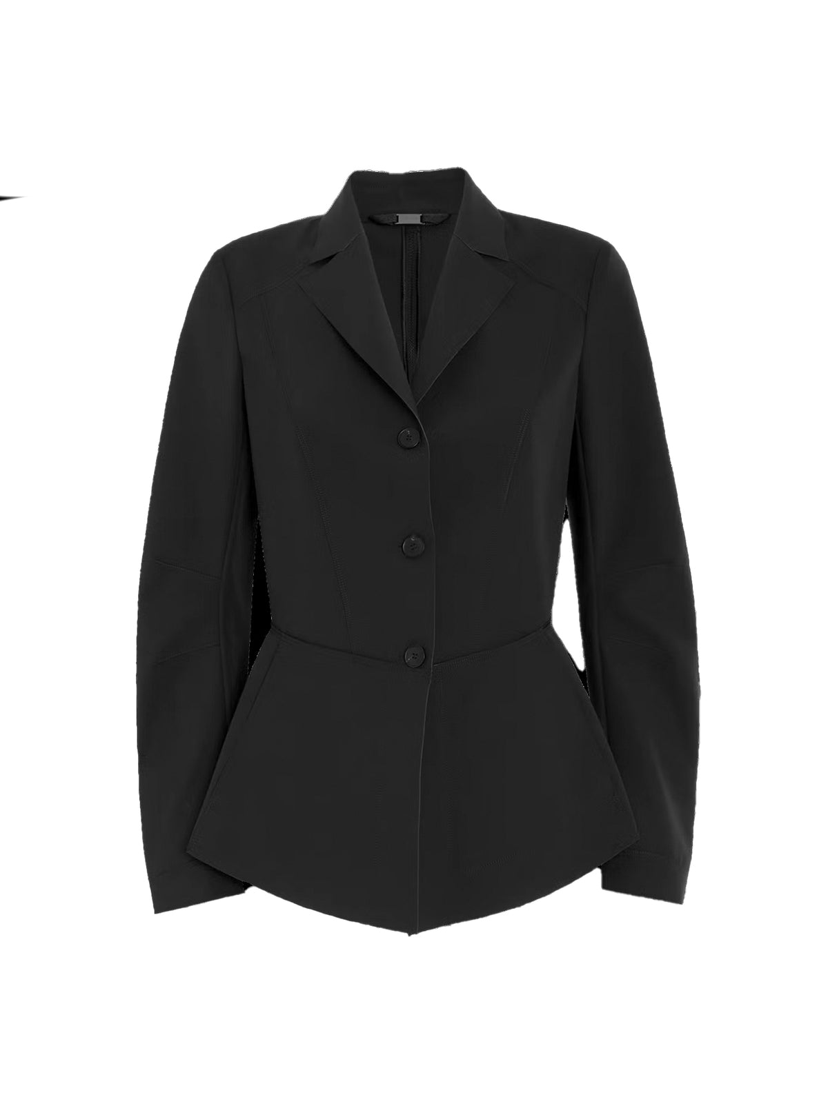 Blazer mit leichtem Schößchen in zwei Farben