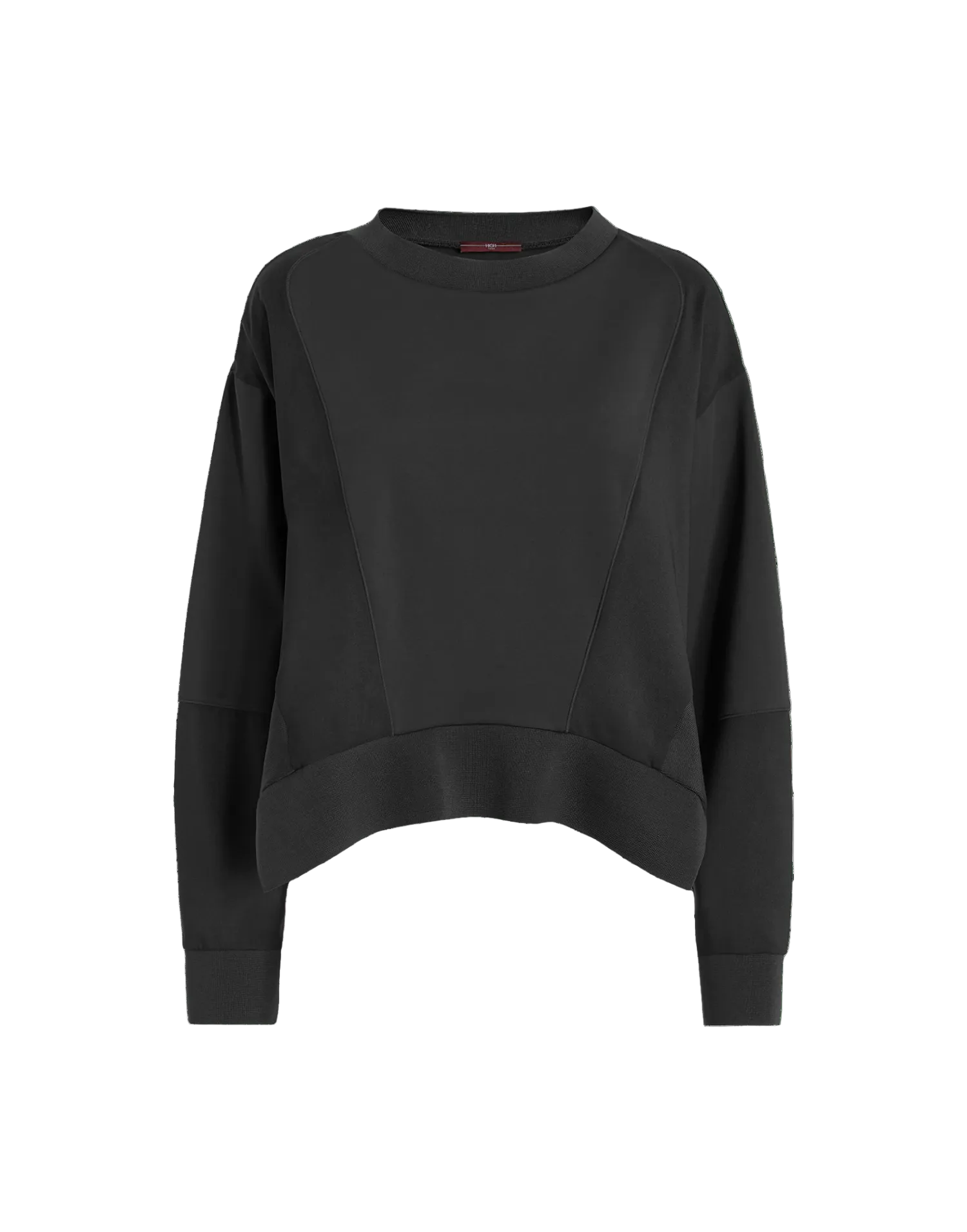 Scuba Sweatshirt mit Einsätzen