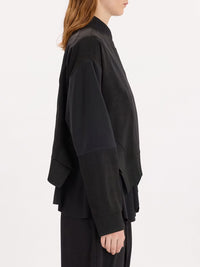 Scuba Sweatshirt mit Einsätzen