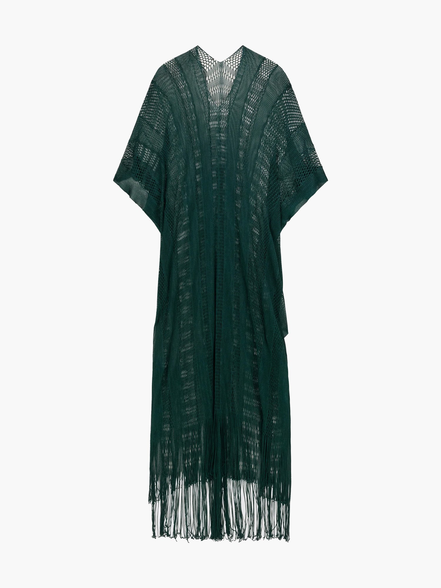 Langer Kaftan mit Fransen - Tempel Hamburg