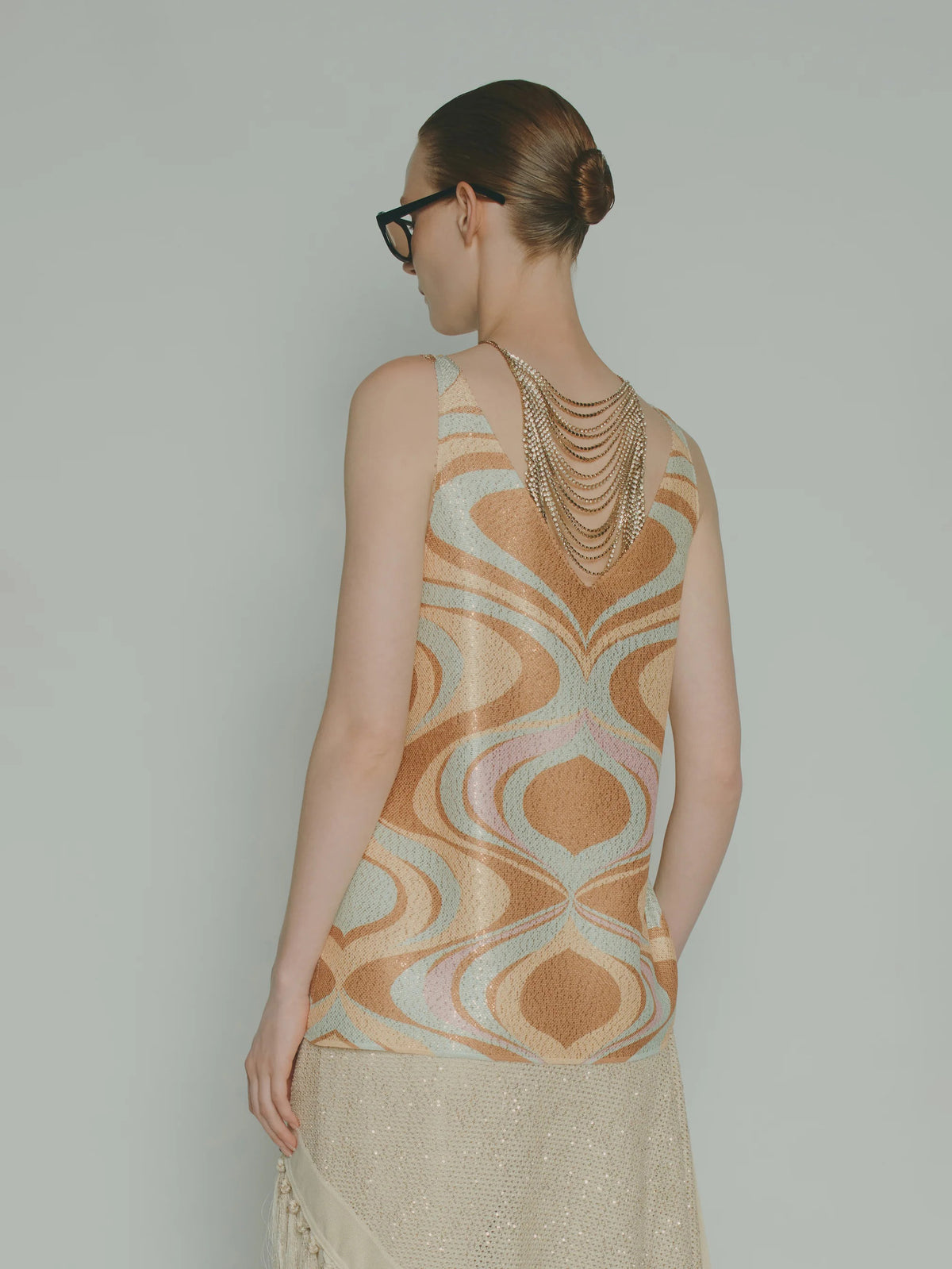 Pailletten-Stricktop - Tempel Hamburg