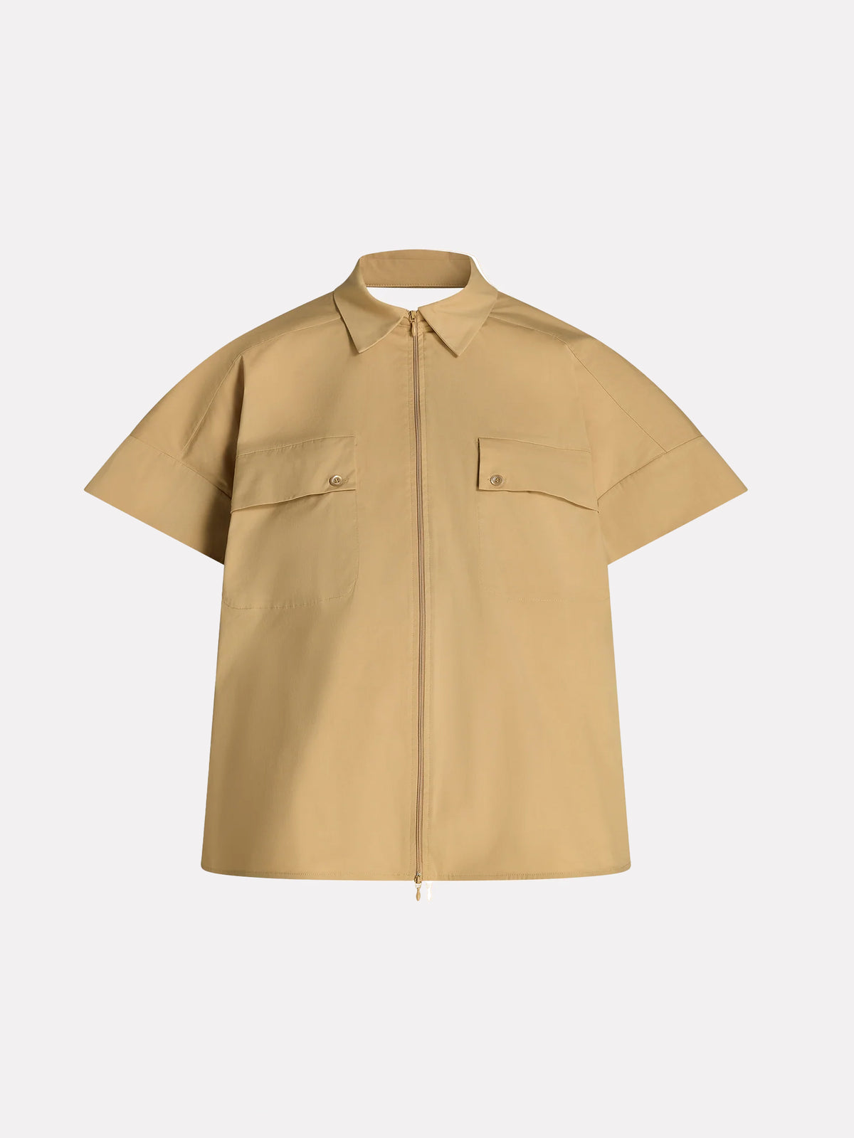 Oversized Hemd mit Cut-Out - Tempel Hamburg