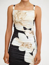 Minikleid in Charcoal Botanic - Tempel Hamburg