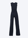 Jumpsuit mit V-Ausschnitt