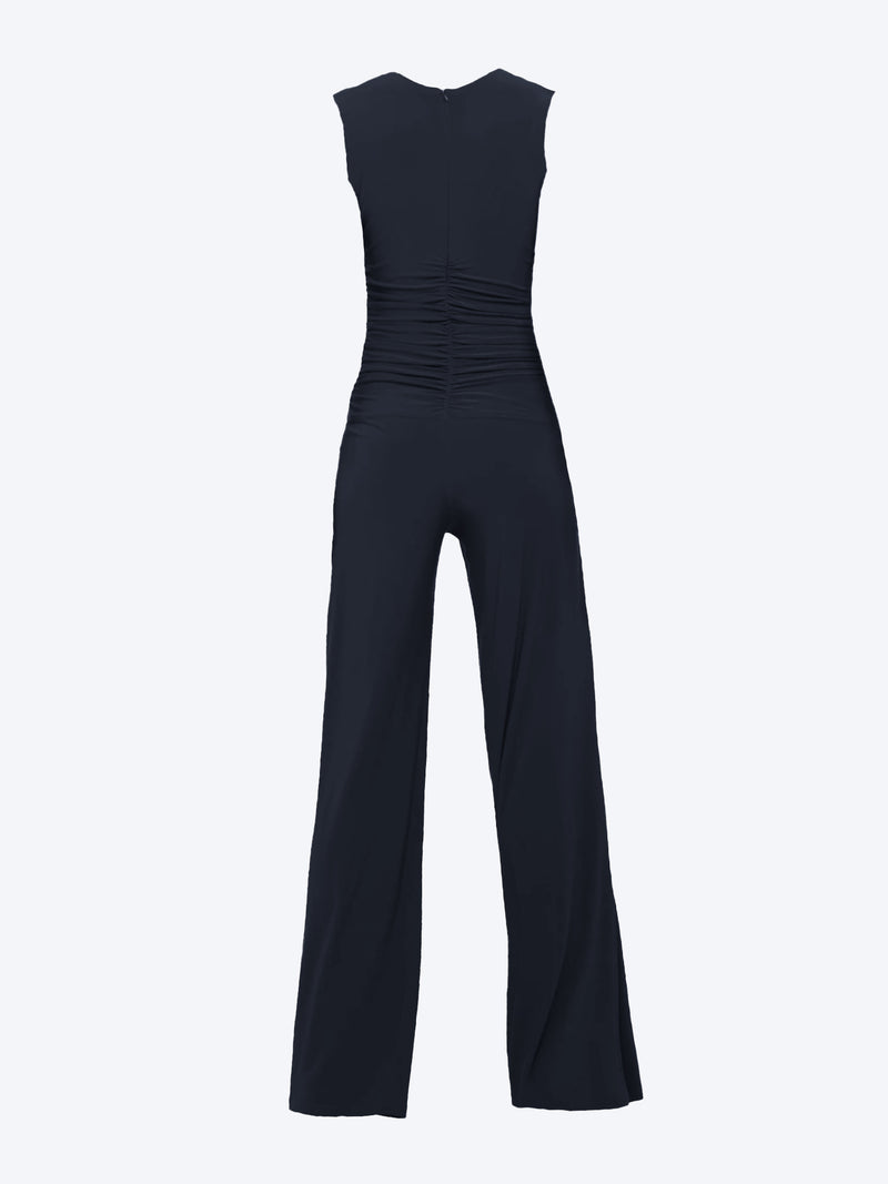 Jumpsuit mit V-Ausschnitt