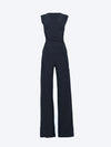 Jumpsuit mit V-Ausschnitt