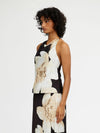 Top in Charcoal Botanic - Tempel Hamburg