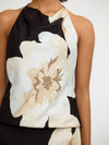 Top in Charcoal Botanic - Tempel Hamburg