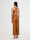 Rückenfreies Slip Dress in caramel - Tempel Hamburg