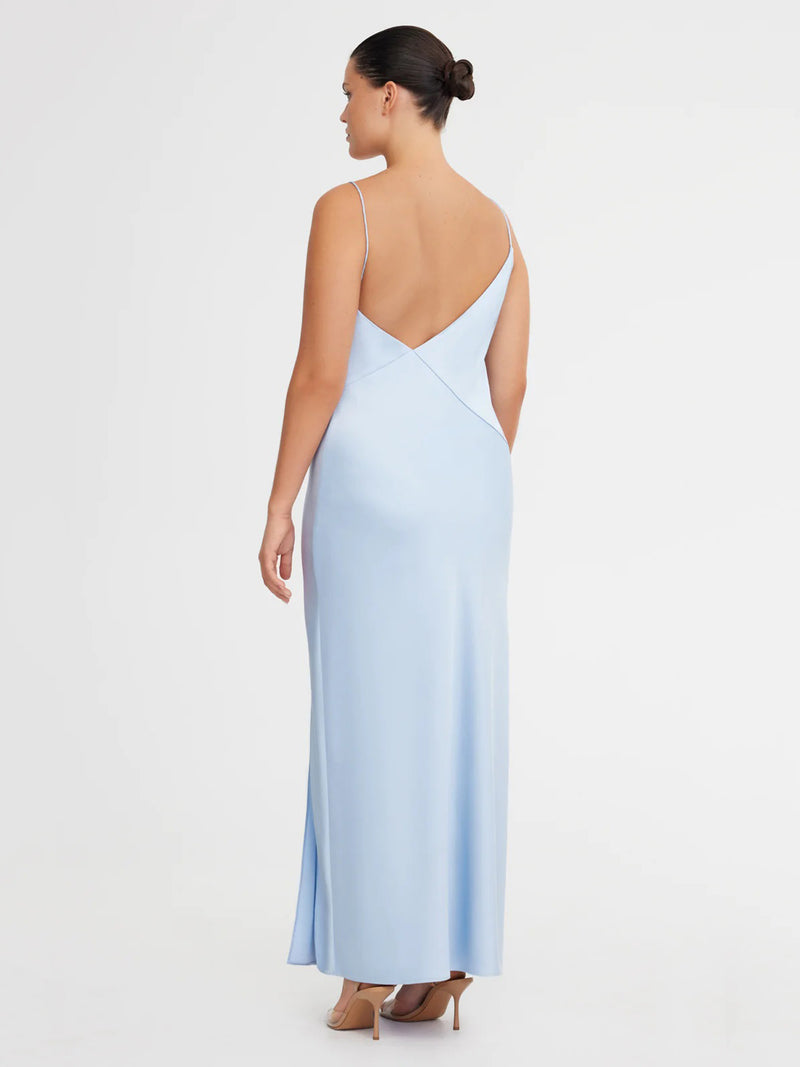 Slip Dress mit asymmetrischem Ausschnitt - Tempel Hamburg