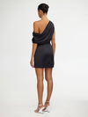 Off-Shoulder Minikleid in schwarz - Tempel Hamburg