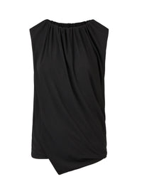 Eng anliegendes Oberteil aus fließendem Viskose-Crêpe-Jersey - Tempel Hamburg