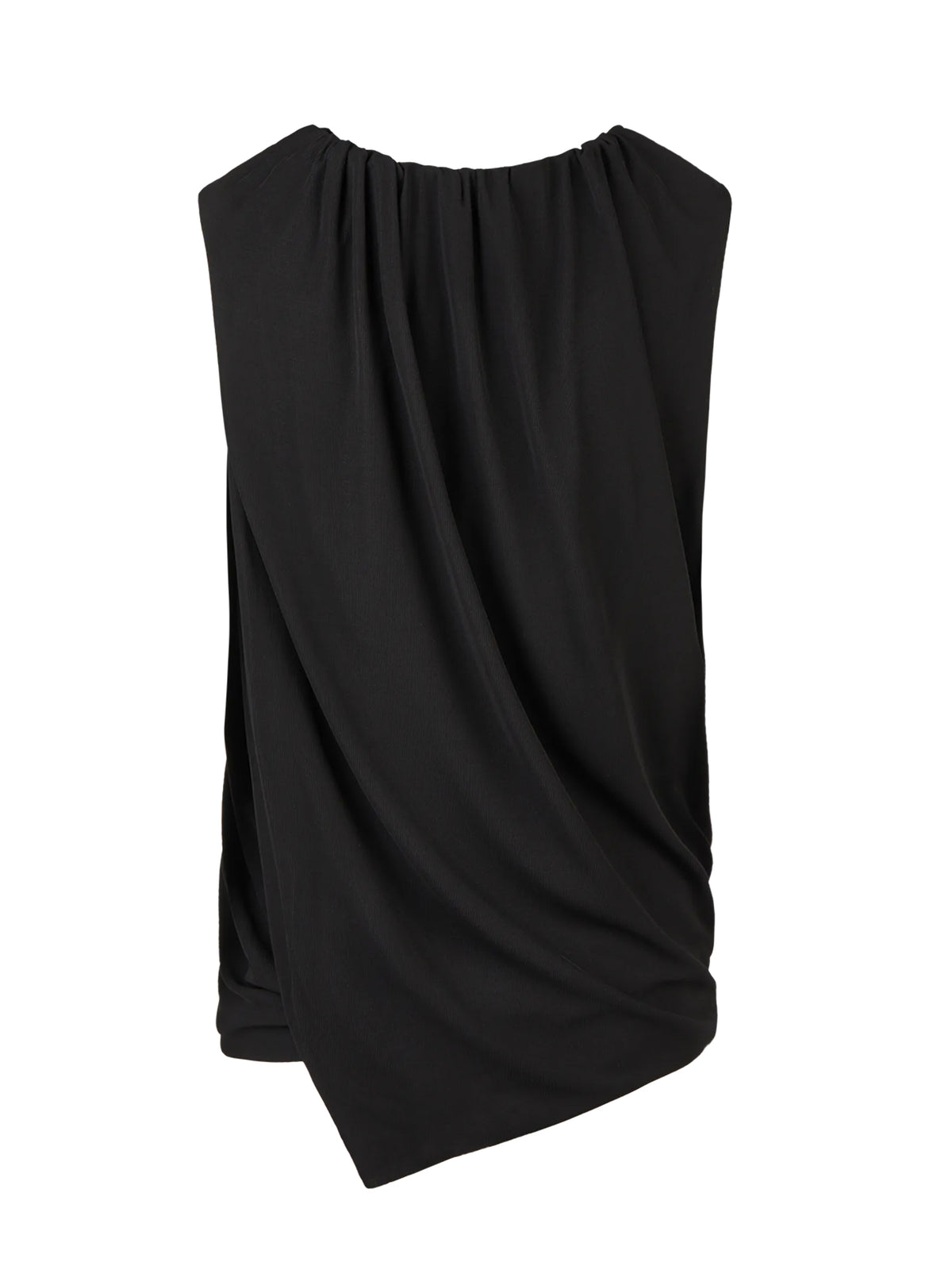 Eng anliegendes Oberteil aus fließendem Viskose-Crêpe-Jersey - Tempel Hamburg