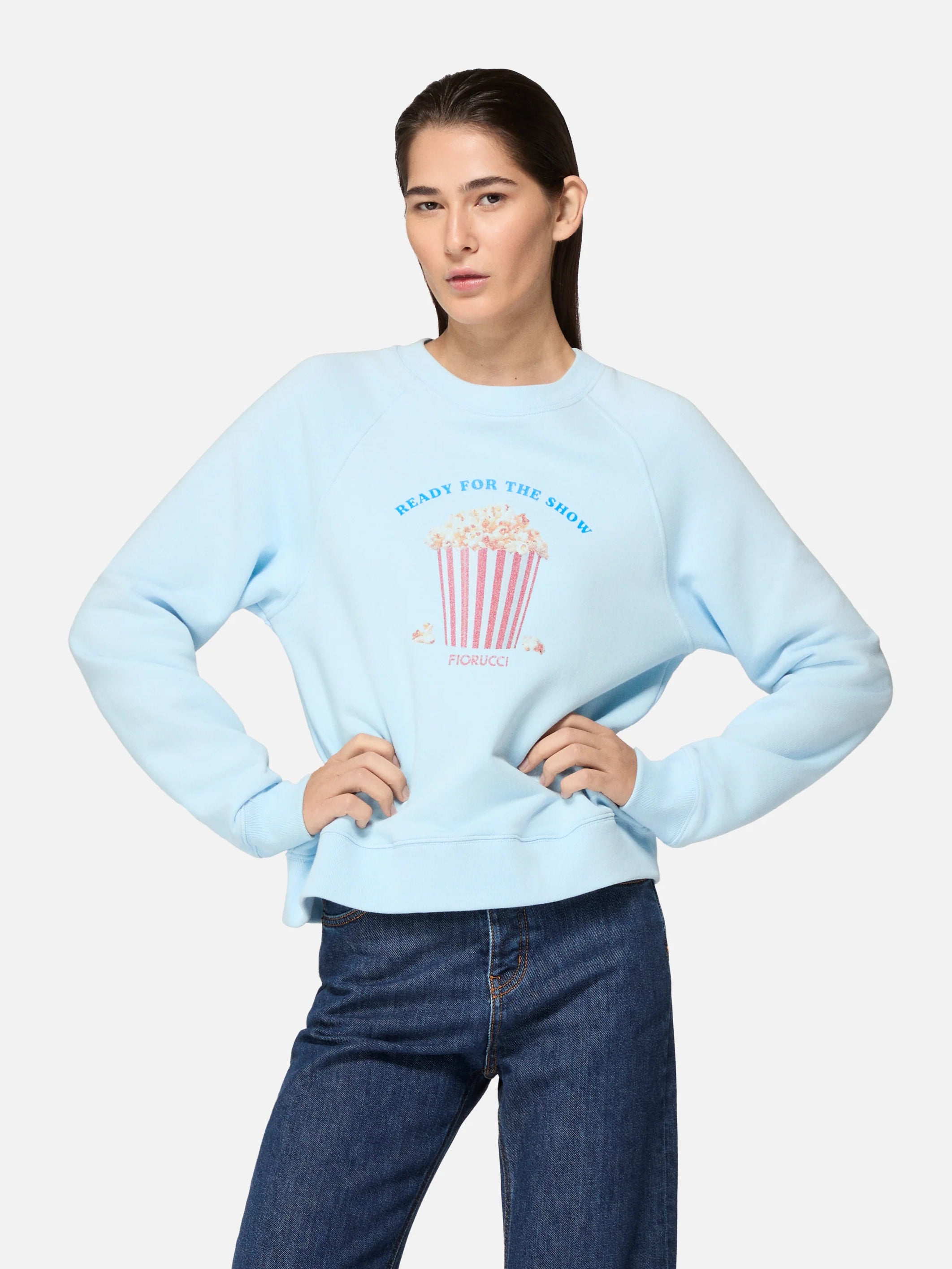 Popcorn Slim Sweatshirt - Tempel Hamburg