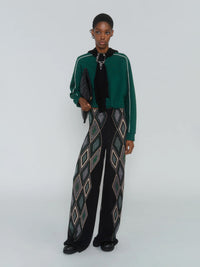 Jacquard Lamé Hose