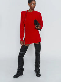 Pullover oder Kleid mit Schmuck-Details