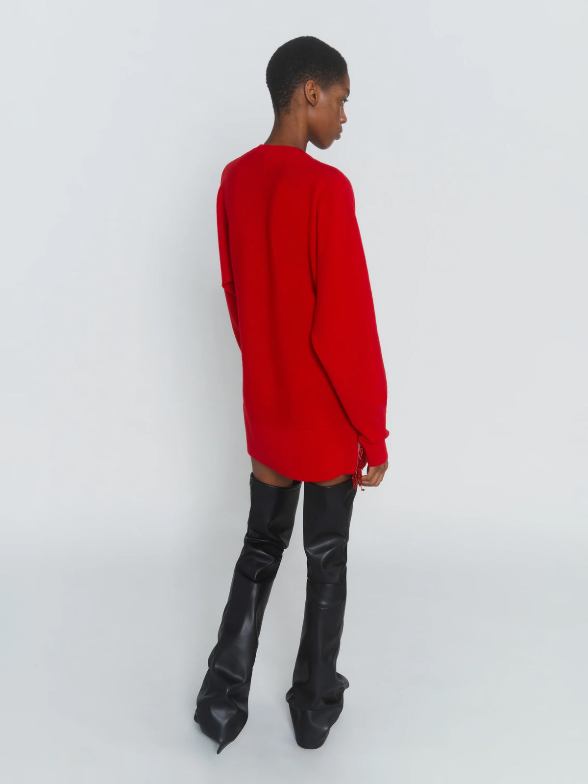 Pullover oder Kleid mit Schmuck-Details