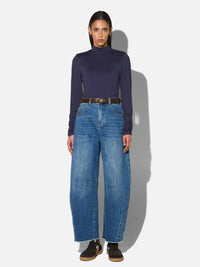 T-Shirt mit Turtleneck