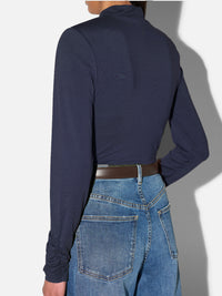 T-Shirt mit Turtleneck