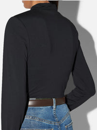 T-Shirt mit Turtleneck