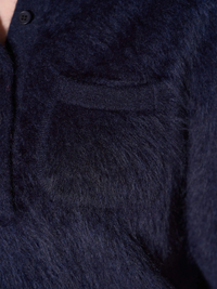 Pullover mit Polo-Kragen