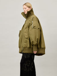 Wattierte Bomberjacke