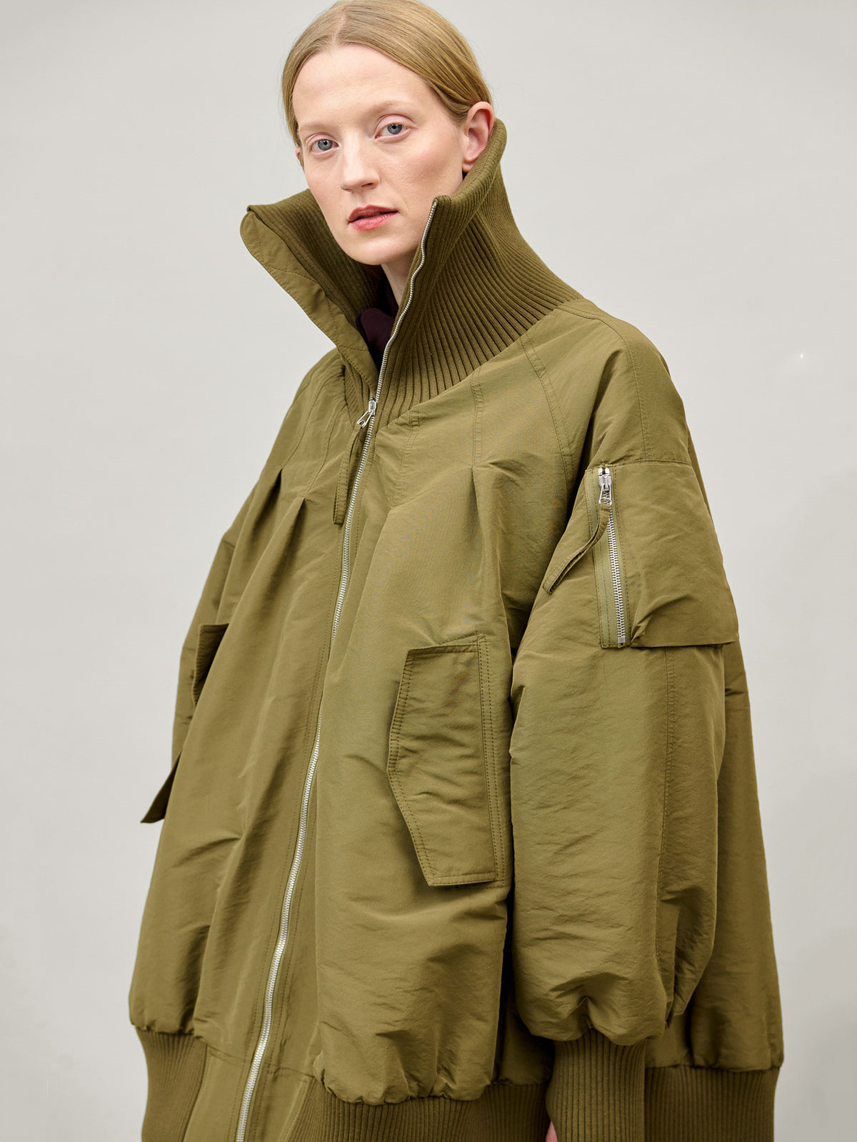 Wattierte Bomberjacke