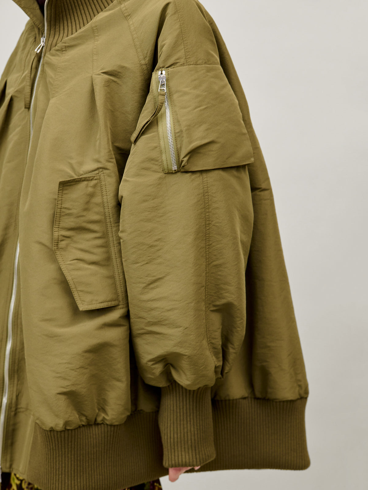 Wattierte Bomberjacke