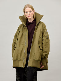 Wattierte Bomberjacke