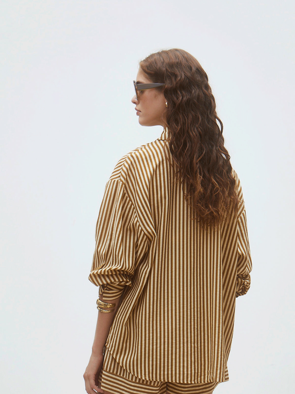 Gestreiftes weites  Hemd - Tempel Hamburg