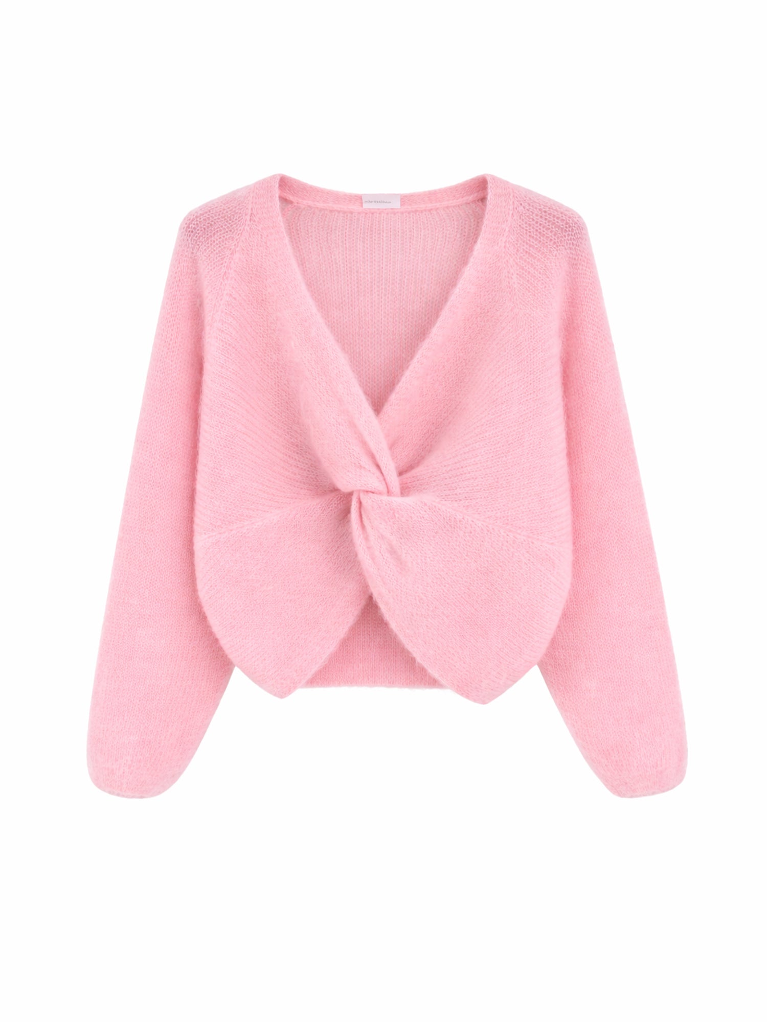 Pullover mit Knotendetail in vielen Farben - Tempel Hamburg