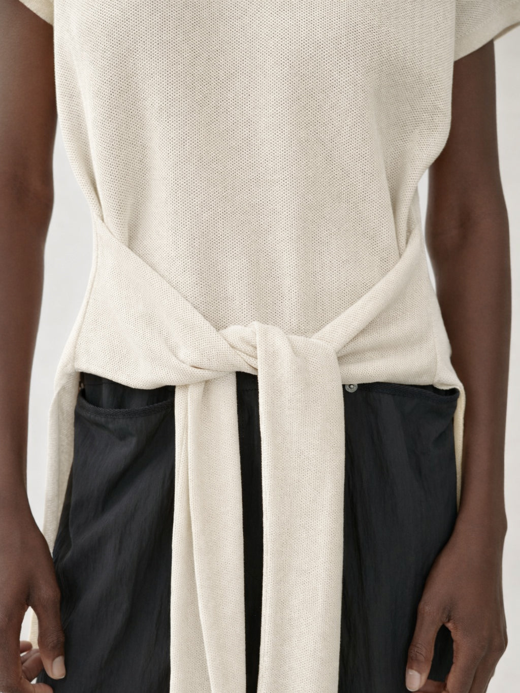 Sportliches gestricktes Polo-Shirt - Tempel Hamburg