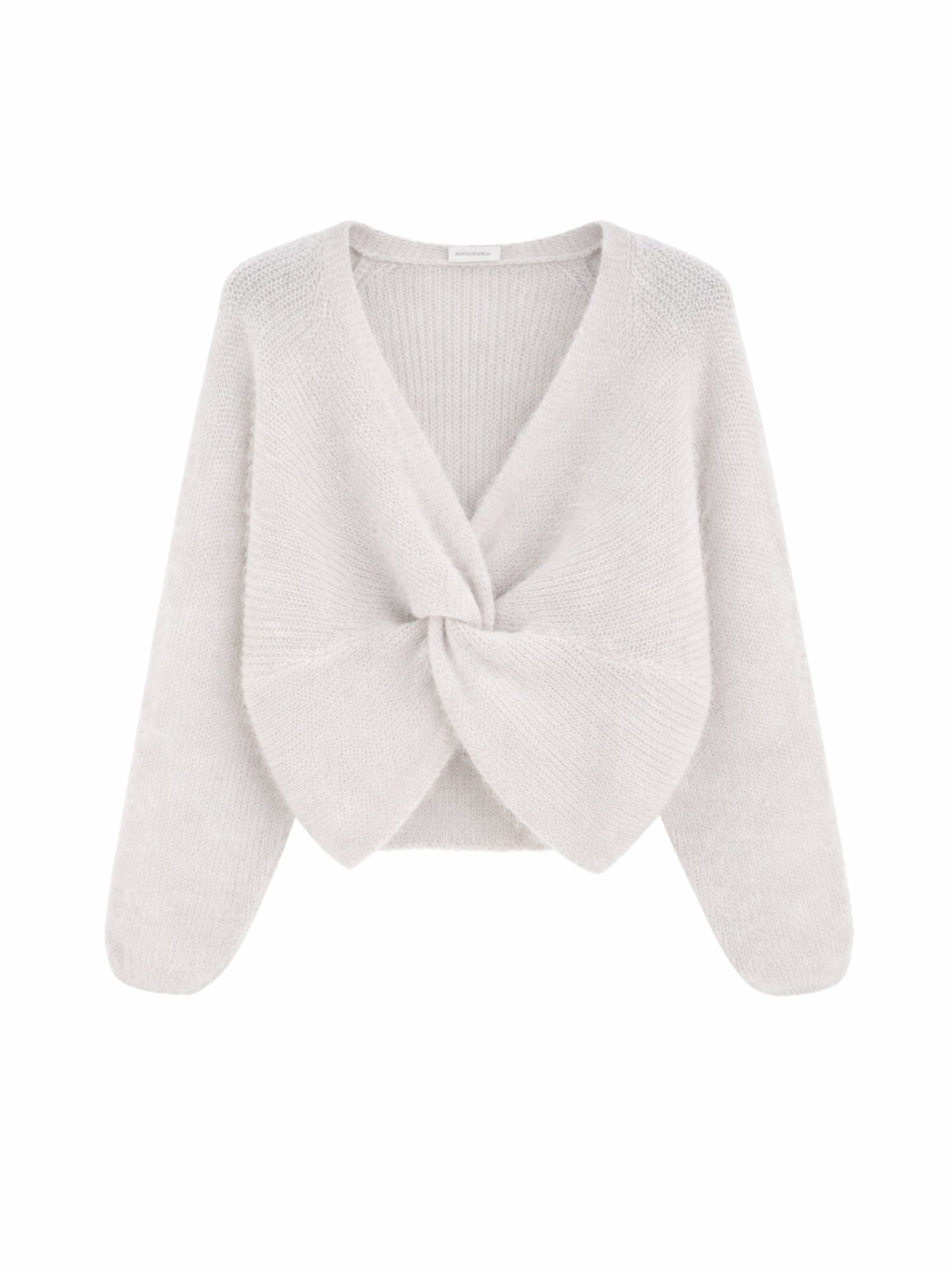 Pullover mit Knotendetail in vielen Farben - Tempel Hamburg